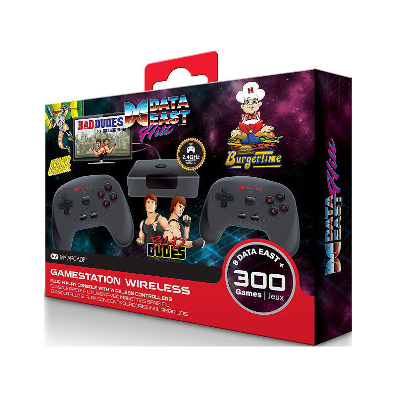 MY ARCADE PLAYER RETRO ARCADE GAMESTATION + 2 CONT