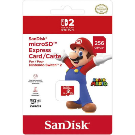 SANDISK MICRO SD EXPRESS CARD 256 GB (NINTENDO SWI