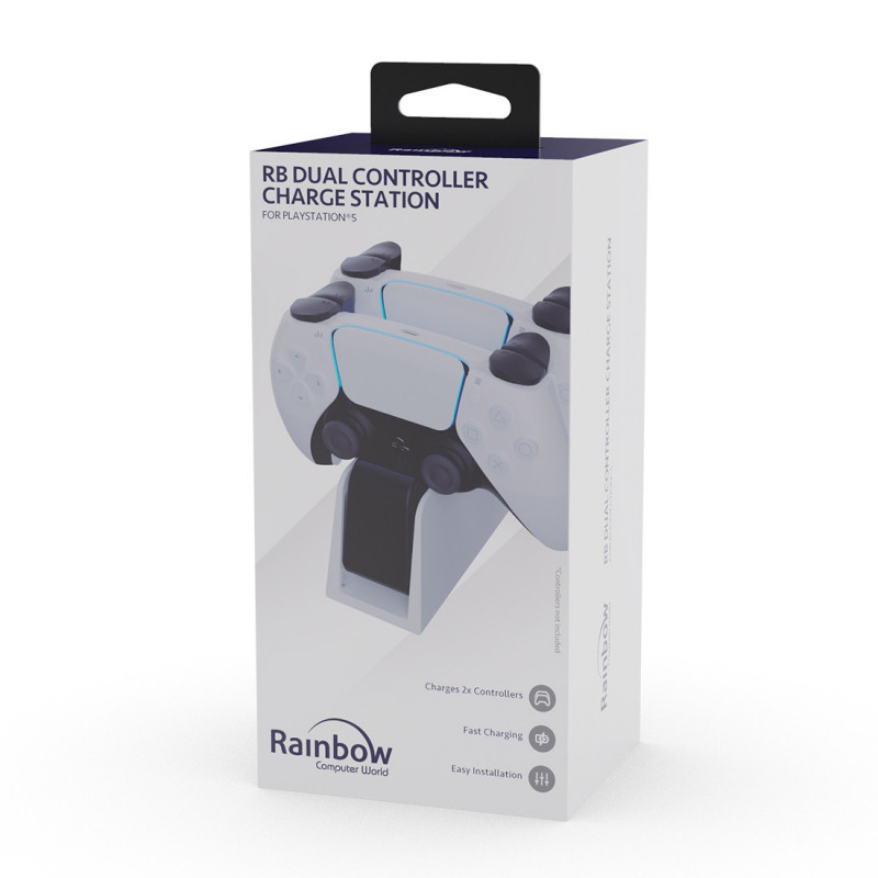 BASE CARGA MANDOS PS5