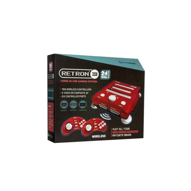 CONSOLA RETRON  3 ROJA