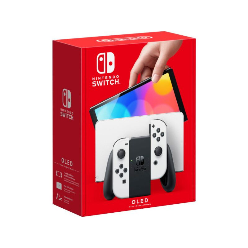 CONSOLA SWITCH OLED BLANCA