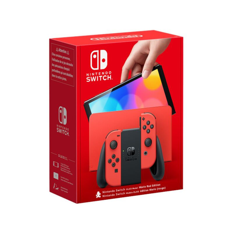 CONSOLA SWITCH OLED ROJA