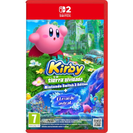 JUEGO SWITCH 2 KIRBY LA TIERRA OLVIDADA