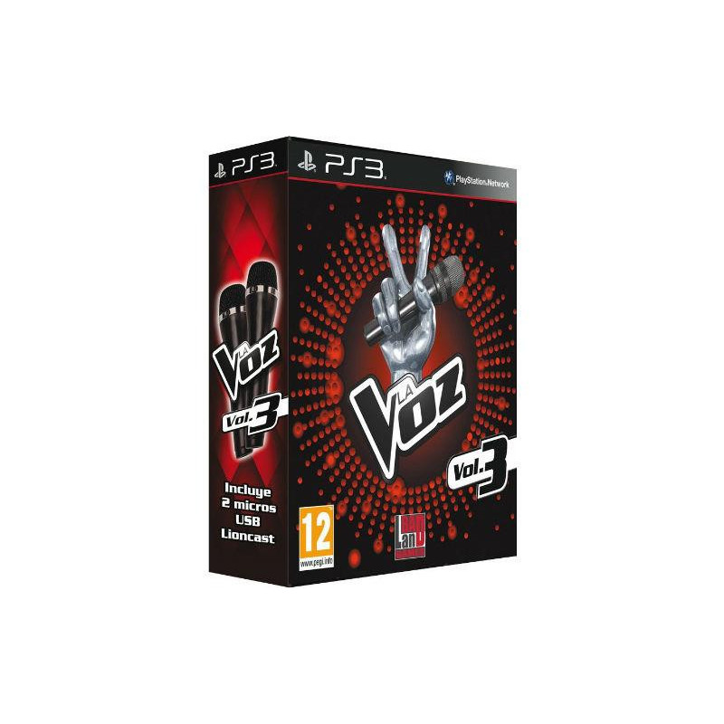 JUEGO PS3 LA VOZ 3 +MICRO