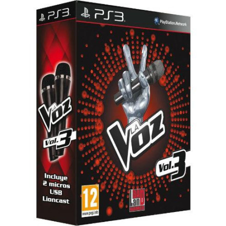 JUEGO PS3 LA VOZ 3 +MICRO