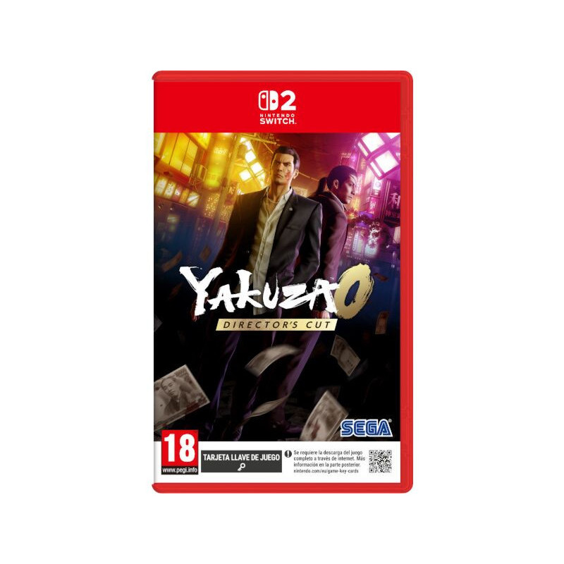 JUEGO SWITCH 2 YAKUZA 0 DIRECTOR CUT