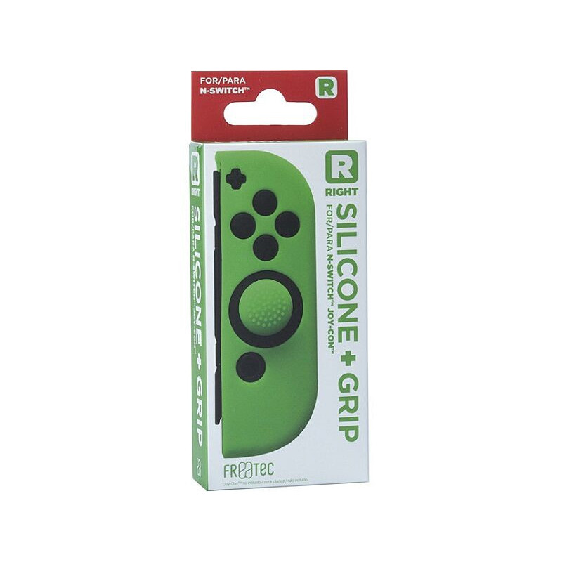 SILICONE + GRIP FOR JOY-CON DERECHO (RIGHT) VERDE