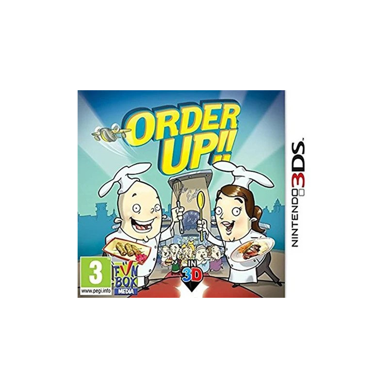JUEGO 3DS ORDER UP