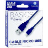 MICRO USB TO USB CABLE BLUE