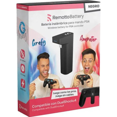 REMOTTO BATTERY BATERIA INALAMBRICA PARA MANDO PS4