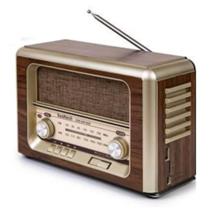 RADIO VINTAGE KOOLTECH MARRON