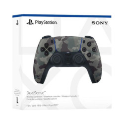 DUALSENSE WIRELESS CONTROLLER GREY CAMO (GRIS CAMU
