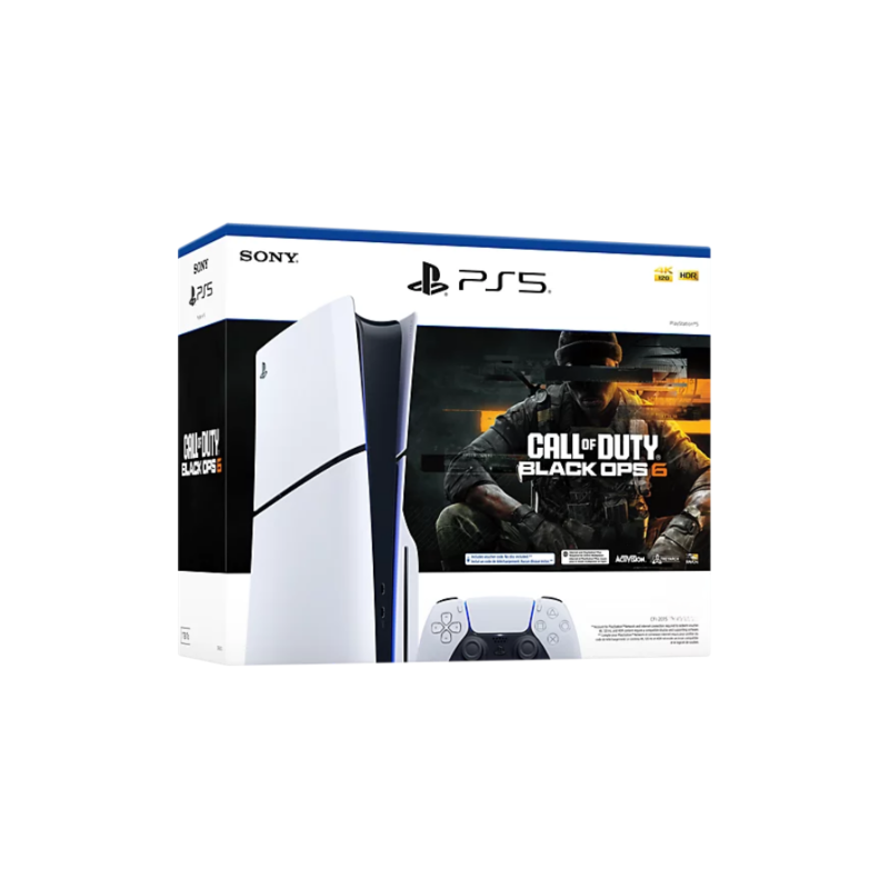 CONSOLA WHITE SLIM EDITION + DUALSENSE (1TB) + CAL