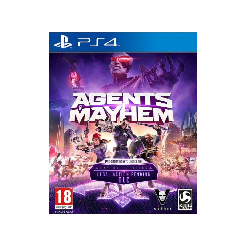 JUEGO PS4 AGENTS MAYHEM