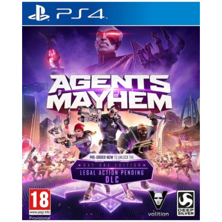 JUEGO PS4 AGENTS MAYHEM