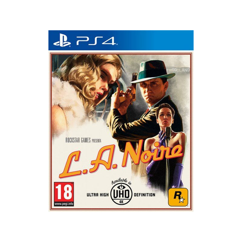 JUEGO PS4 L.A. NOIRE